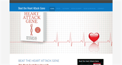 Desktop Screenshot of beattheheartattackgene.com