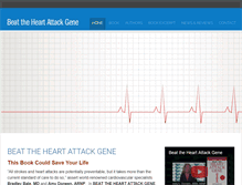 Tablet Screenshot of beattheheartattackgene.com